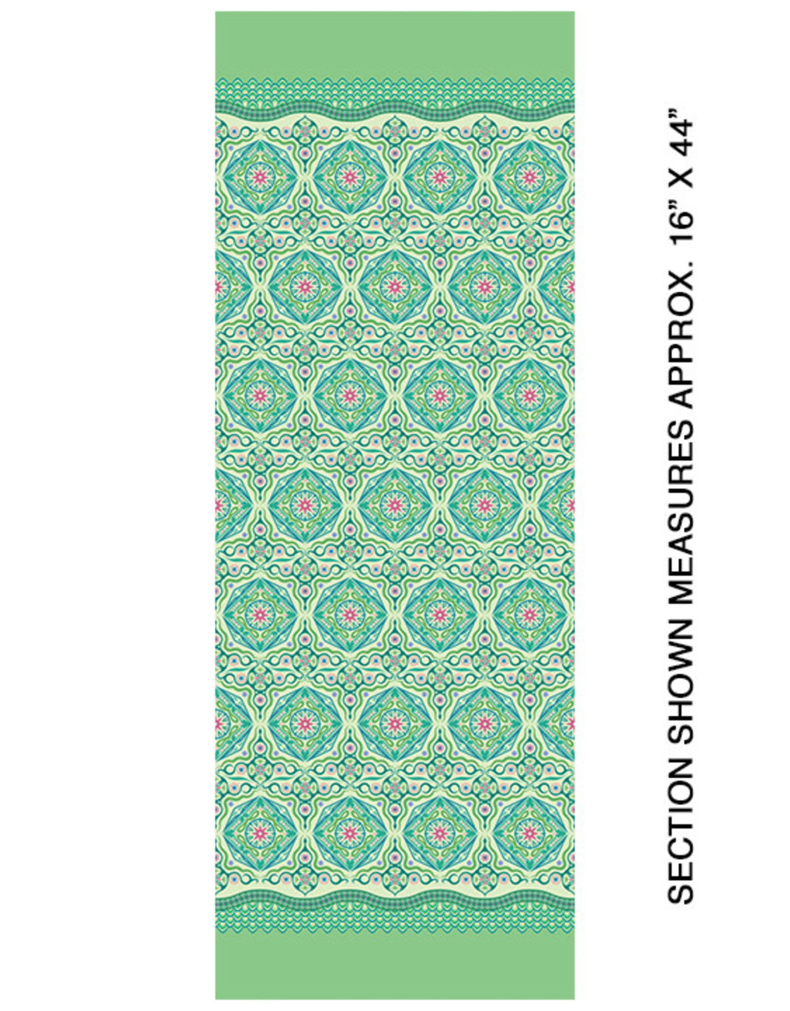 Benartex Contempo Studio Modern Quilt Studio -  Dreamy - Magic Carpet Green - 6996-40