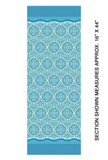 Benartex Contempo Studio Modern Quilt Studio -  Dreamy - Magic Carpet Blue - 6996-50