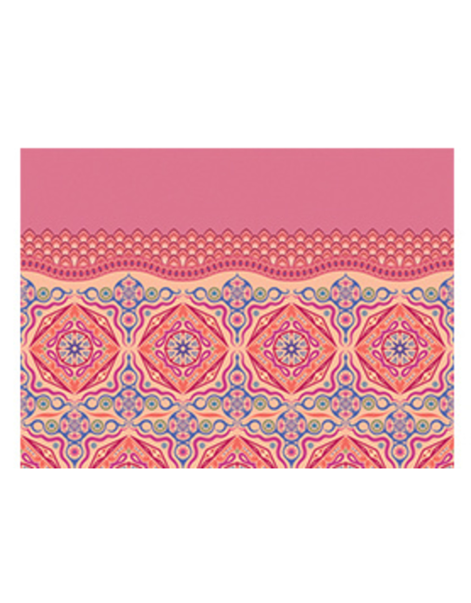 Benartex Contempo Studio Modern Quilt Studio -  Dreamy - Magic Carpet Orange - 6996-22