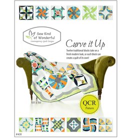 Sew Kind of Wonderful Curve it Up - QCR pattern