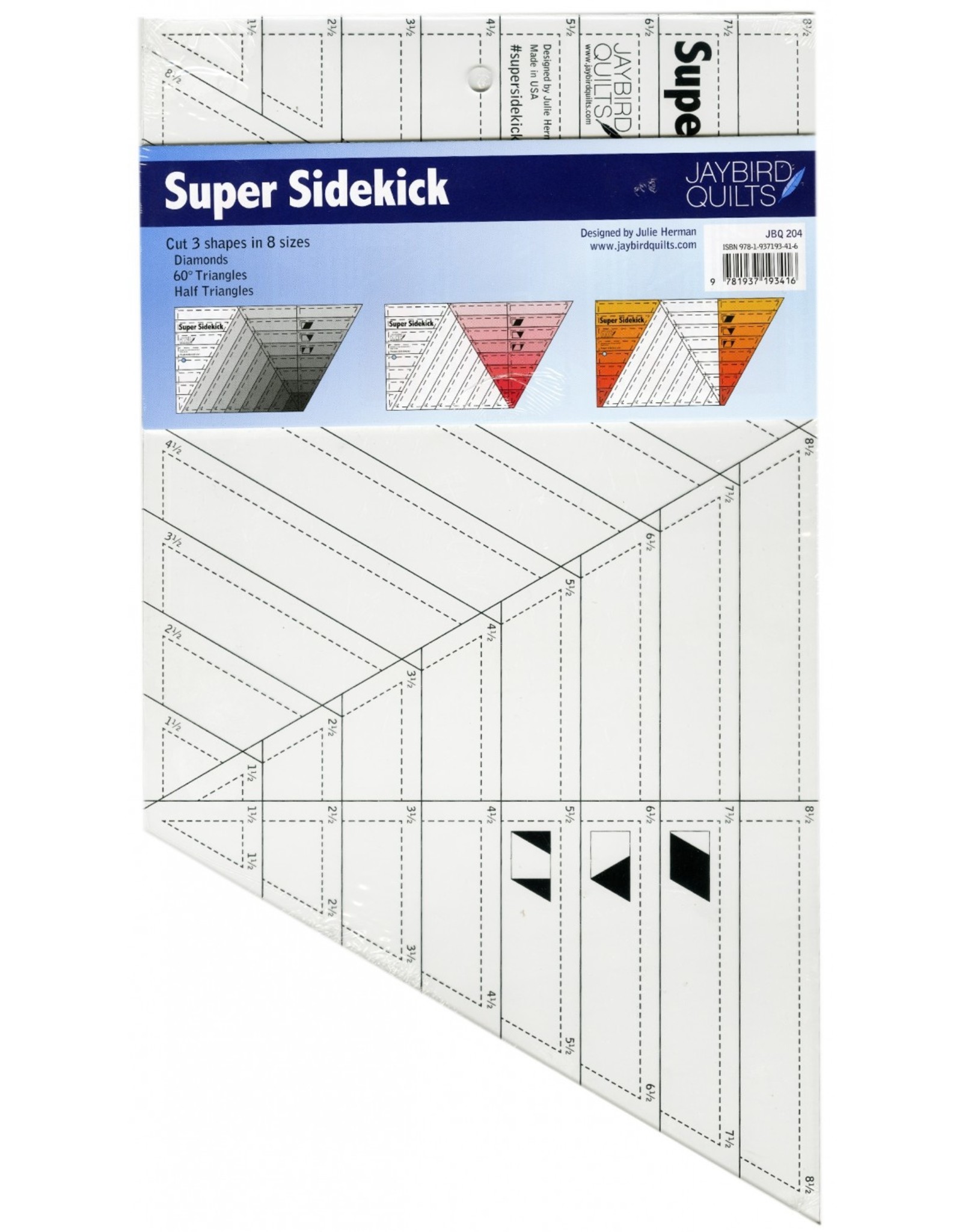 Jaybird Quilts Super Sidekick Ruler