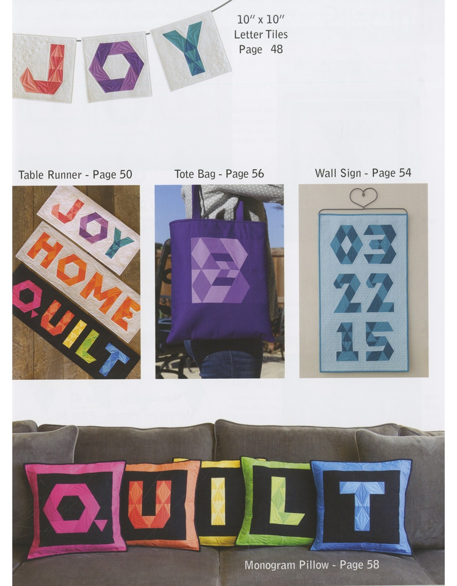 Jaybird Quilts Alphabet Soup - Julie Herman