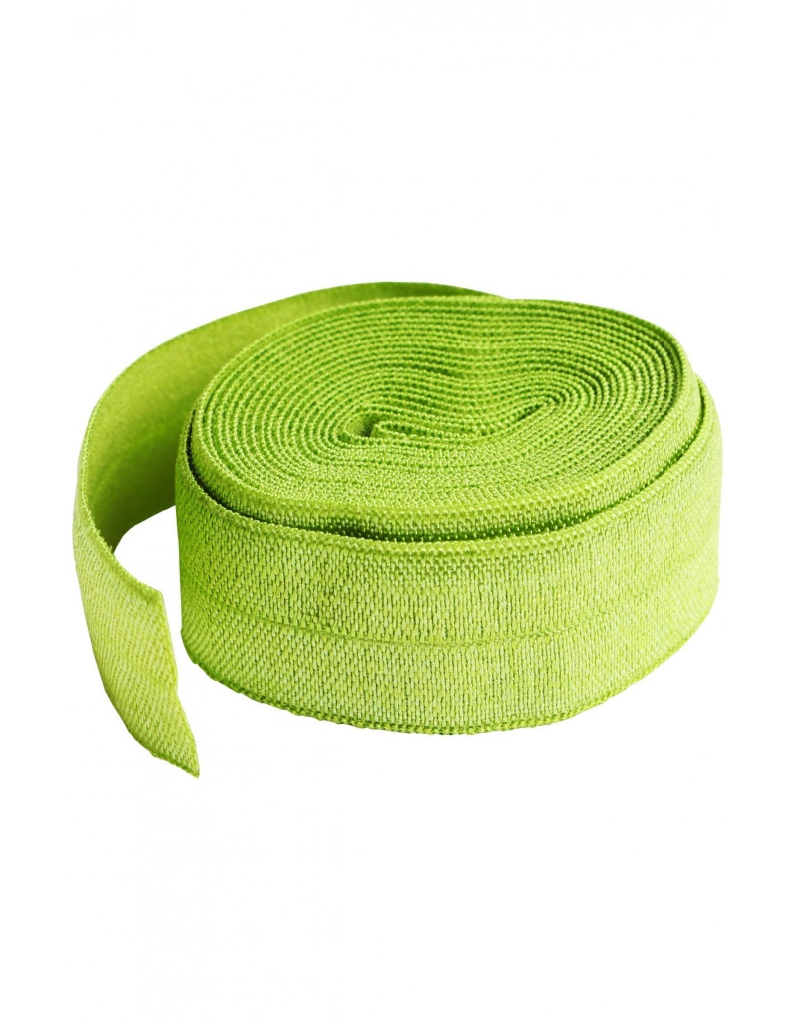 ByAnnie Fold-Over Elastic - Apple Green