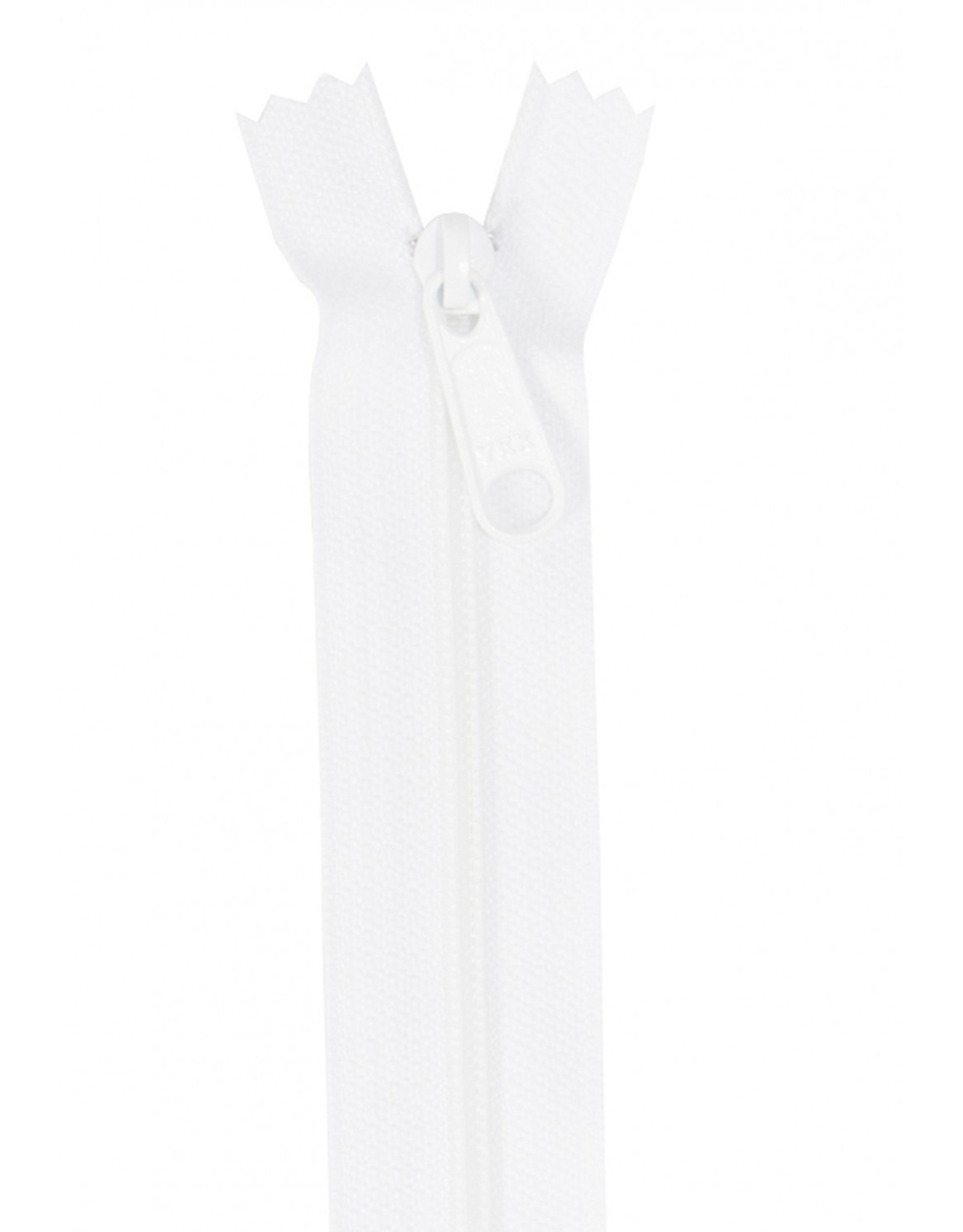 ByAnnie Handbag Zipper - 24 inch / 60 cm - White