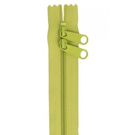 ByAnnie Handbag Zipper - 30 inch / 76 cm - double slide - Apple Green