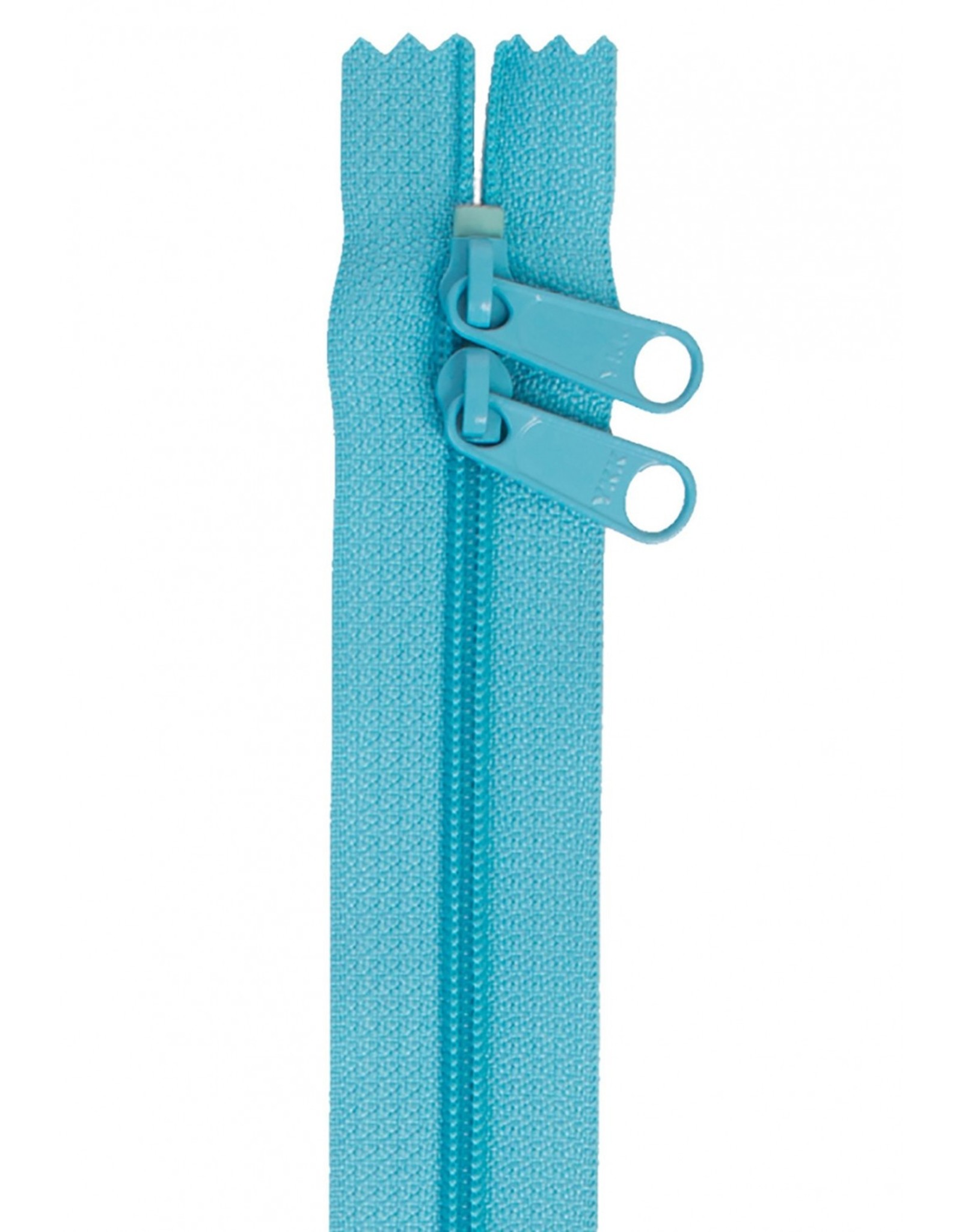 ByAnnie Handbag Zipper - 30 inch / 76 cm - double slide - Parrot Blue