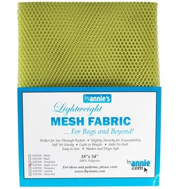 ByAnnie Mesh Fabric - 18 x 54 inch - Apple Green