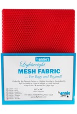 ByAnnie Mesh Fabric - 18 x 54 inch - Atom Red