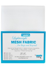 ByAnnie Mesh Fabric - 18 x 54 inch - White