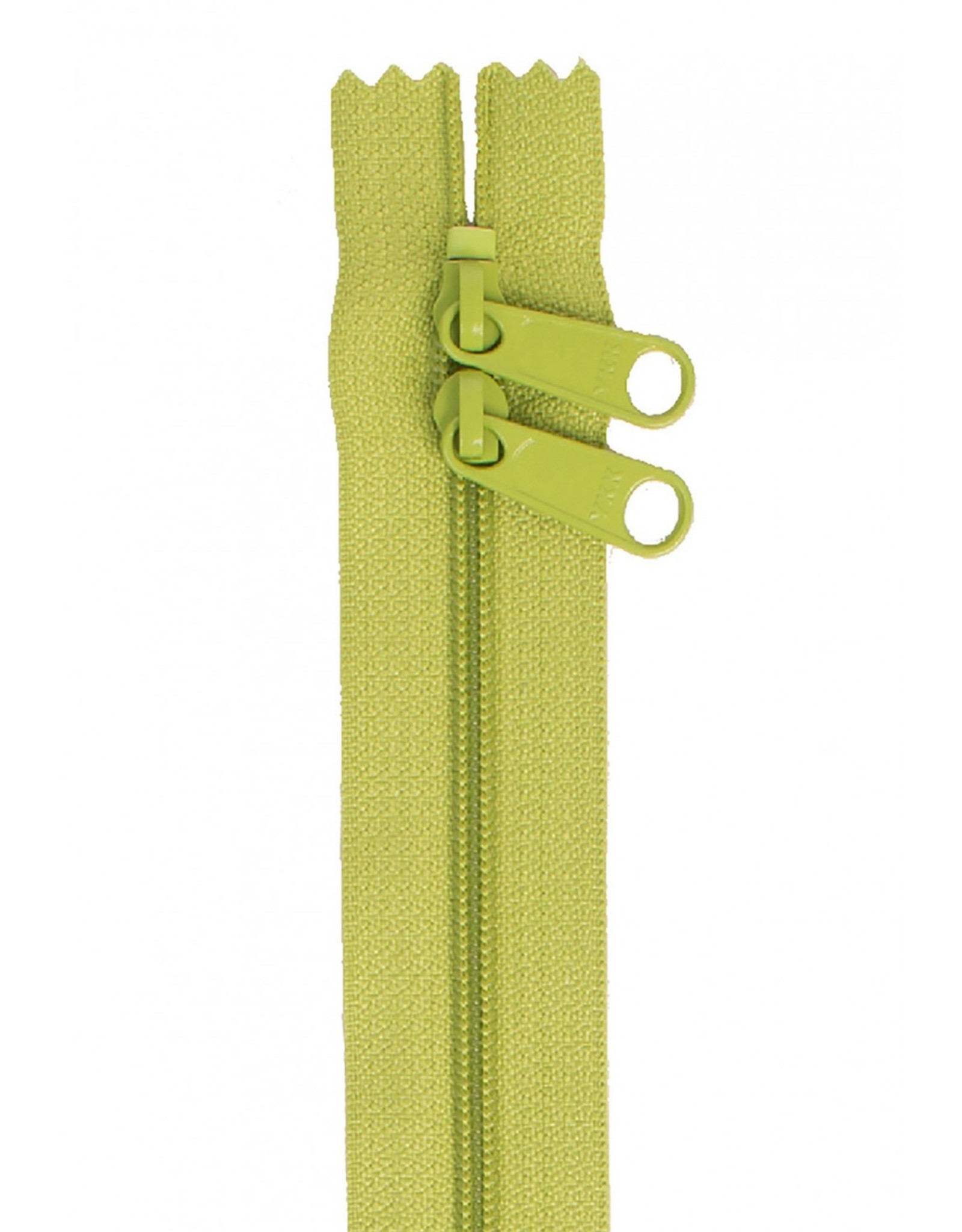 ByAnnie Handbag Zipper - 40 inch / 101 cm - double slide - Apple Green