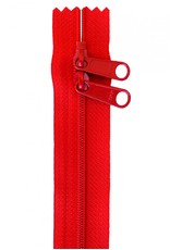 ByAnnie Handbag Zipper - 40 inch / 101 cm - double slide - Atom Red
