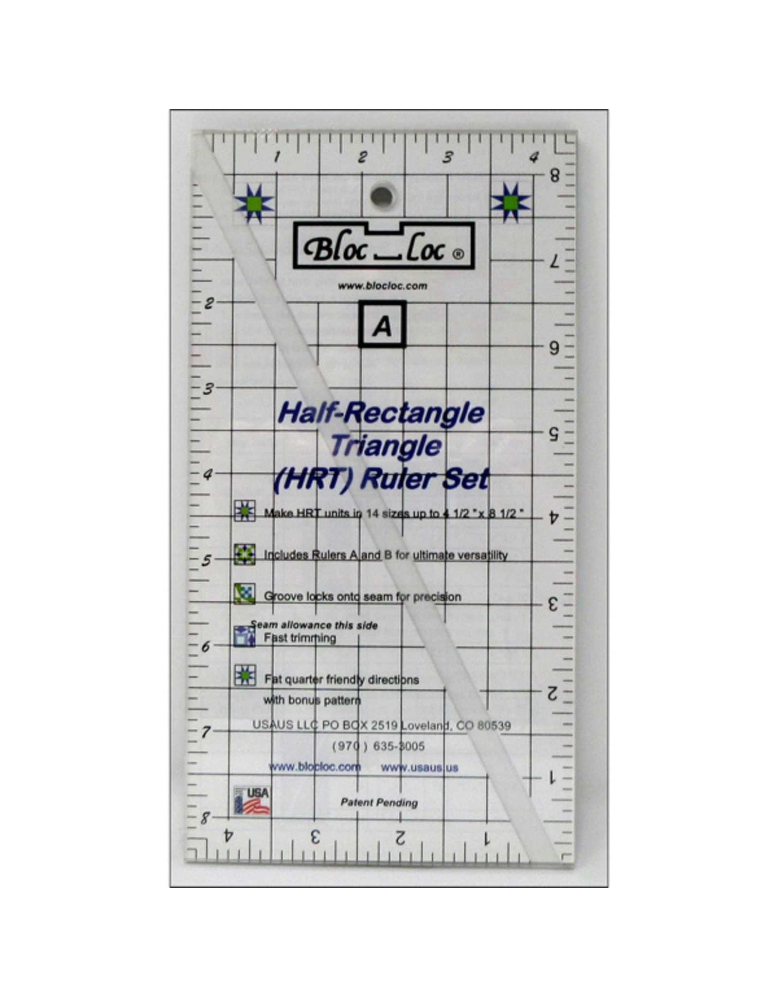 Half Rectangle Triangle Ruler Set HRT 2 1 Large 4 5 X 8 5 Inch half-rectangle-triangle-ruler-set-hrt-2-1-large-4-5-x-8-5-inch