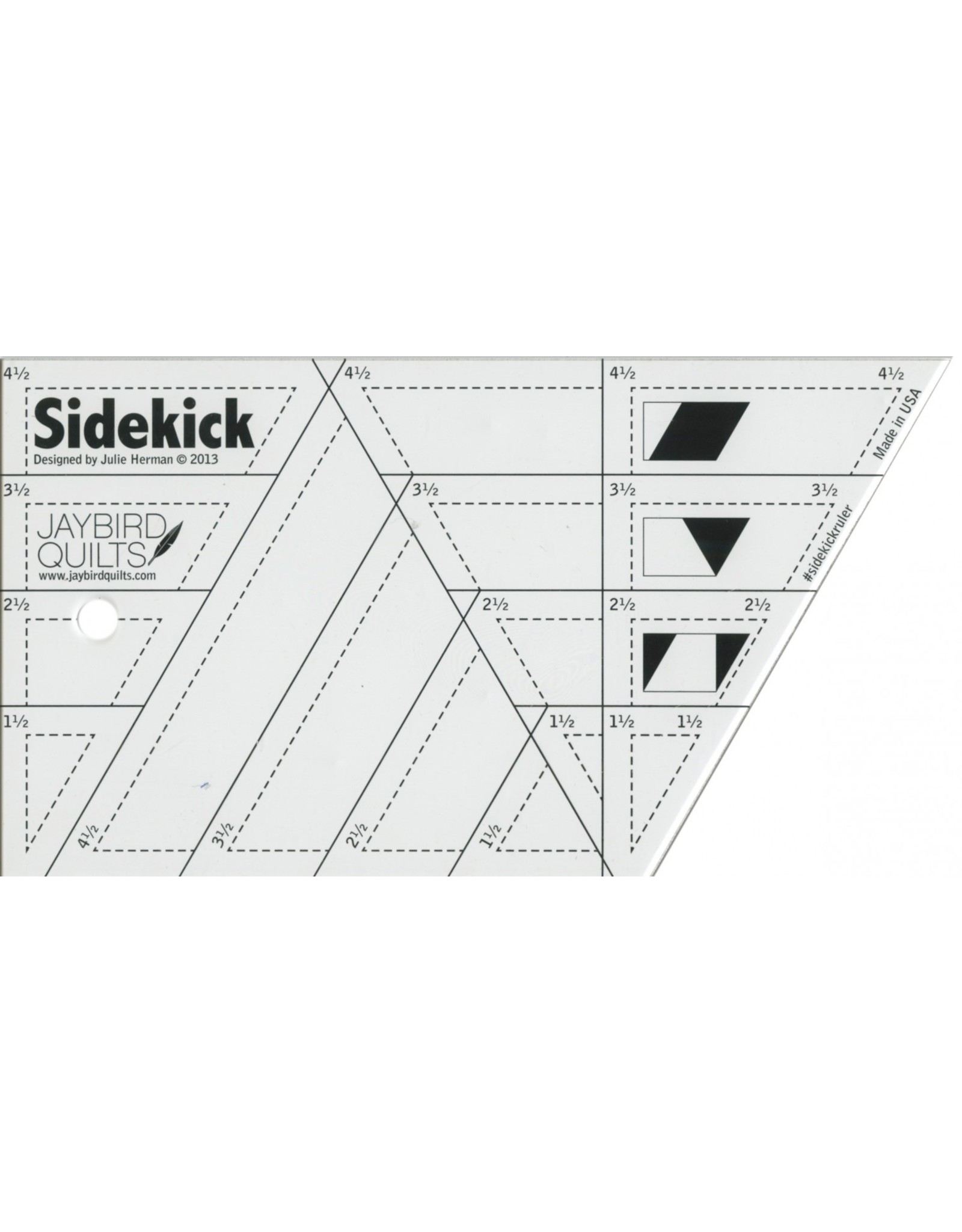 Jaybird Quilts Sidekick Ruler