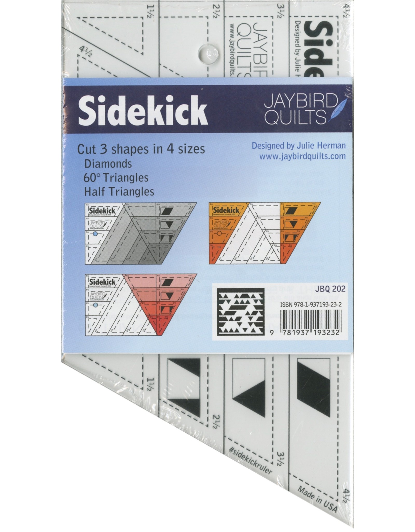 Jaybird Quilts Sidekick Ruler