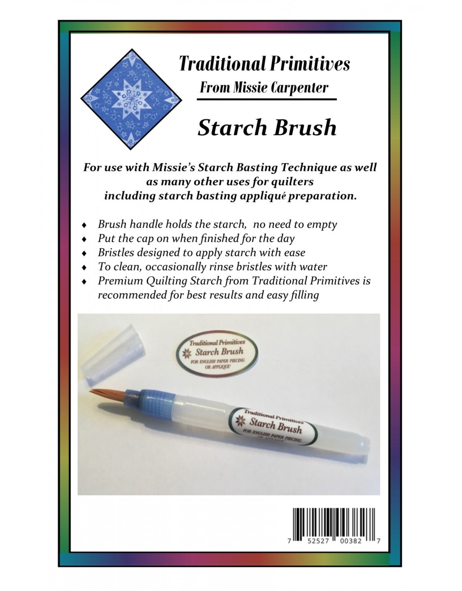 Traditional Primitives Starch Brush