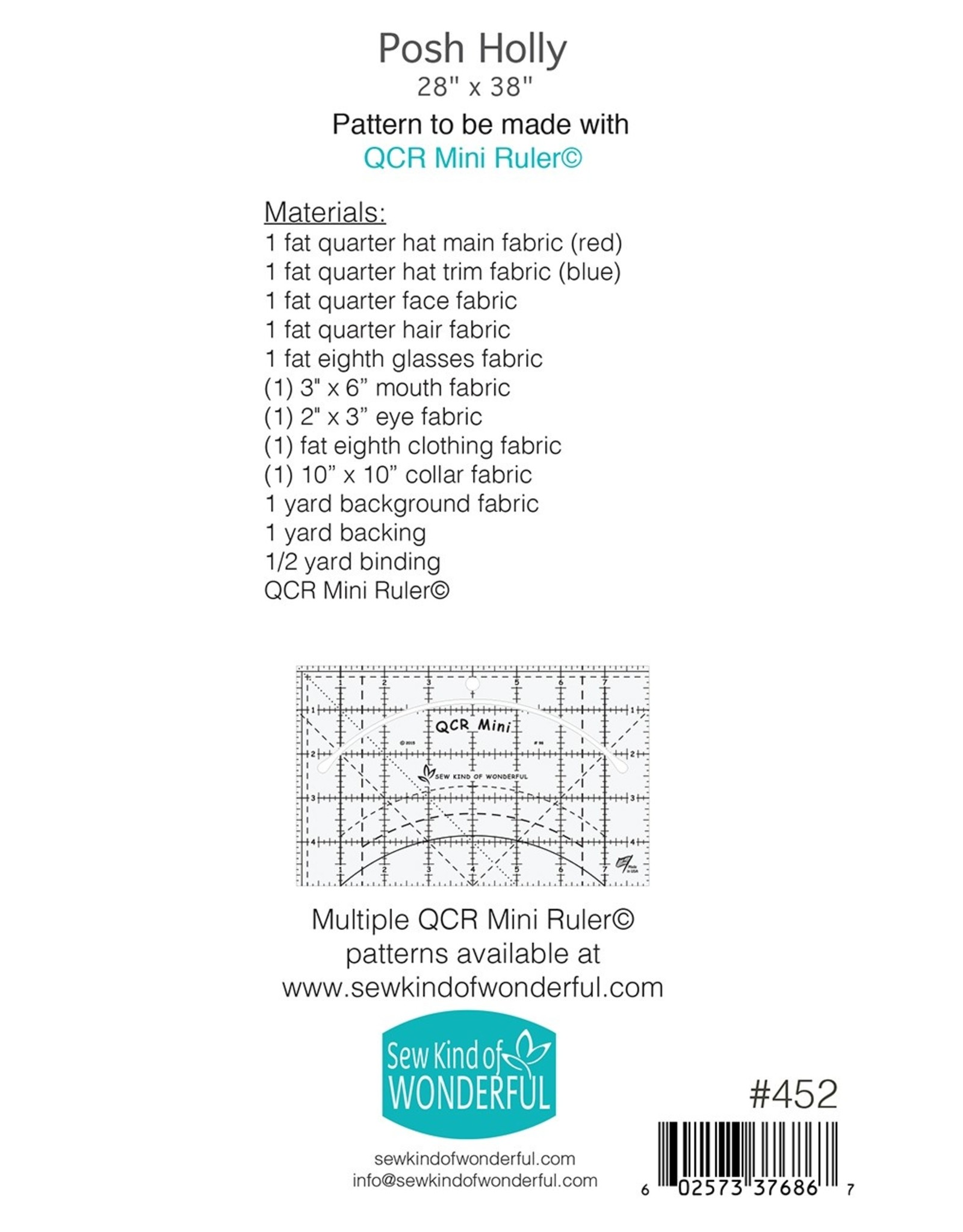 Sew Kind of Wonderful Sew Kind of Wonderful patroon - Posh Holly