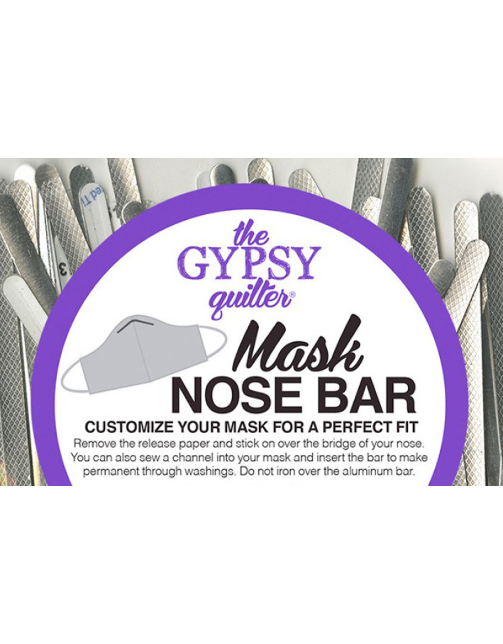 The Gypsy Quilter Mask nose bar - 10 pcs