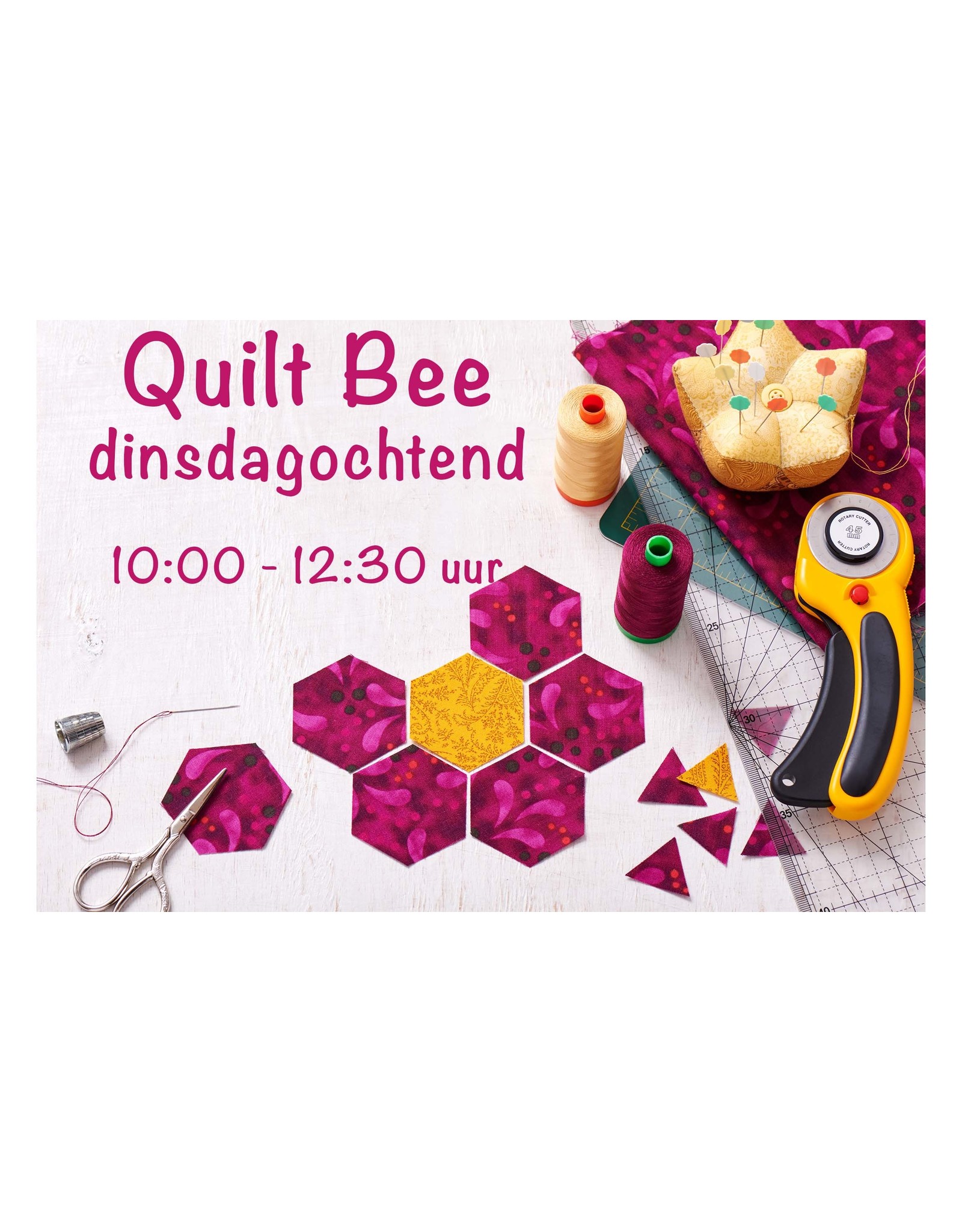 Dinsdag ochtend Bee