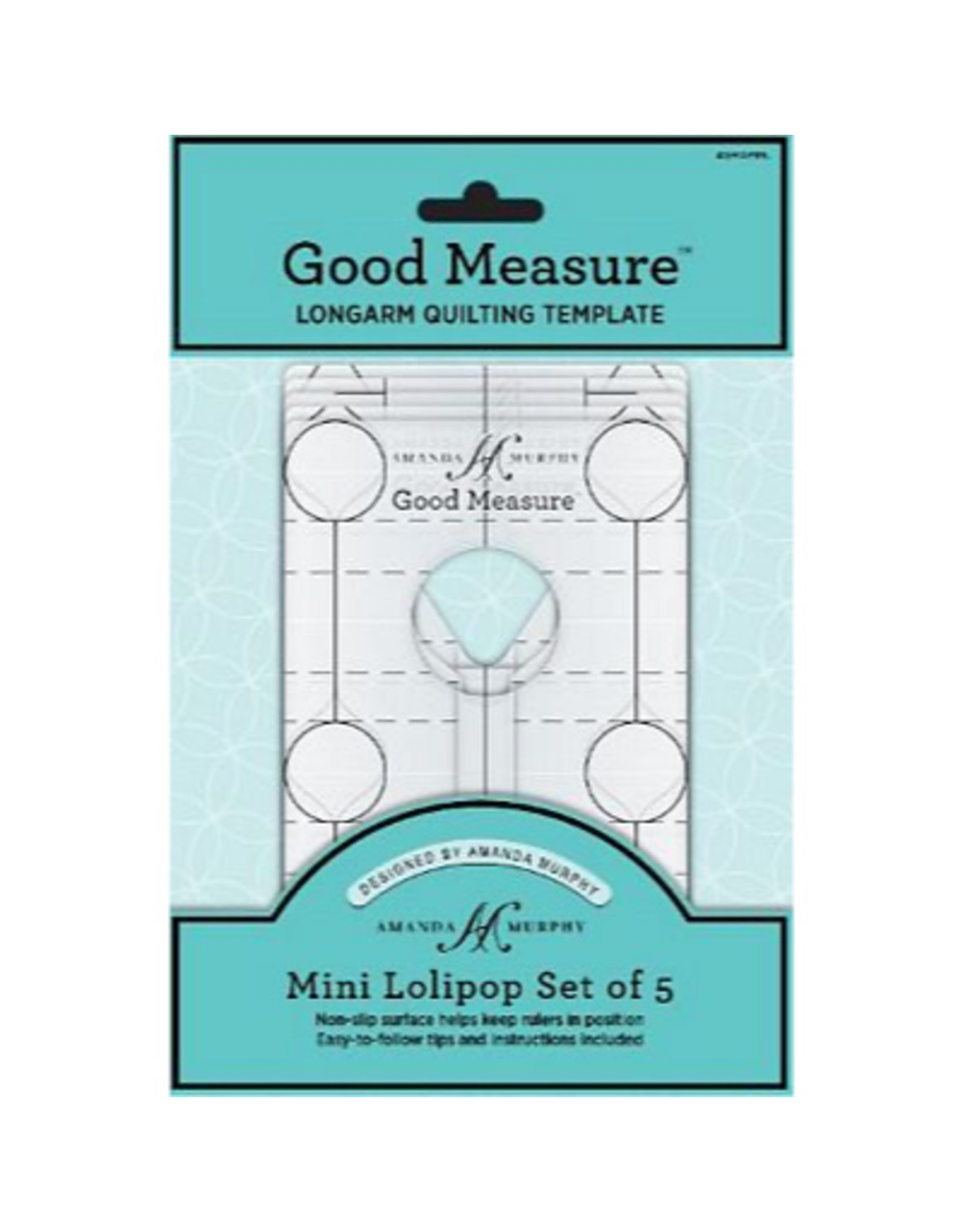 Amanda Murphy - Good Measure Quilting Templates - Mini Lollipop Set