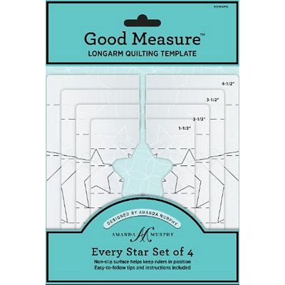 Amanda Murphy - Good Measure Quilting Templates - Every Star Set ...