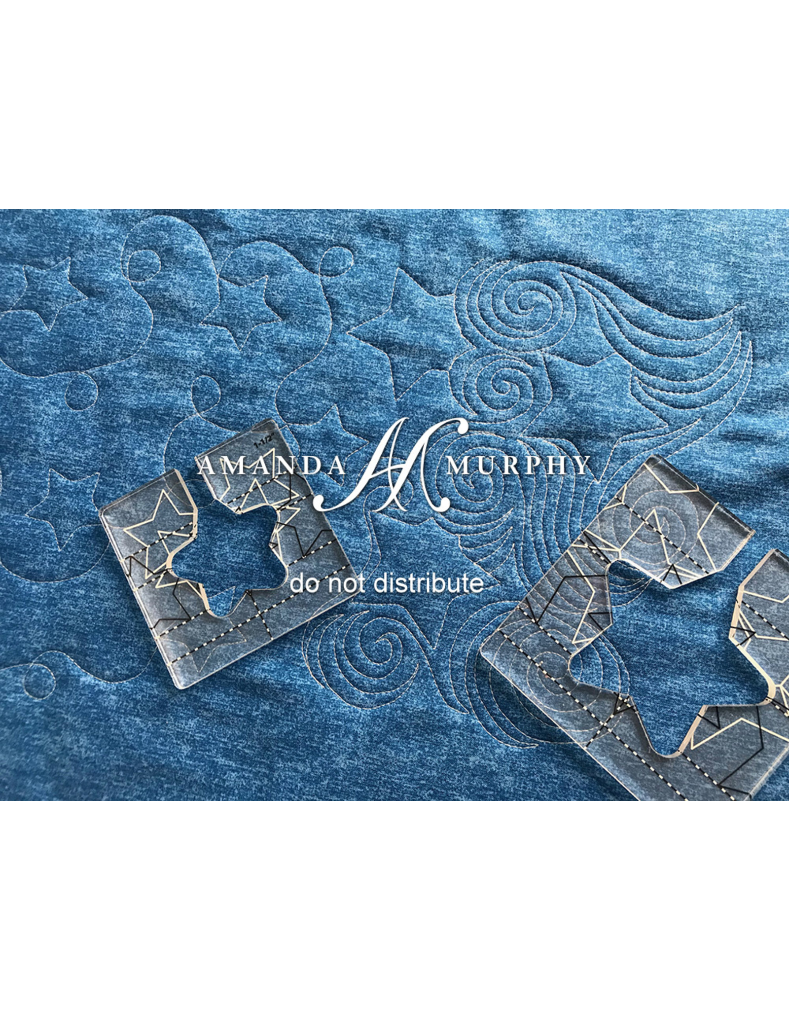 Amanda Murphy - Good Measure Quilting Templates - Every Star Set