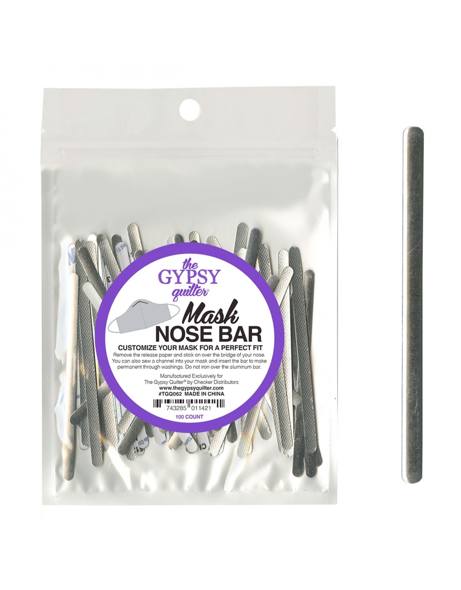 The Gypsy Quilter Mask nose bar - 100 pcs