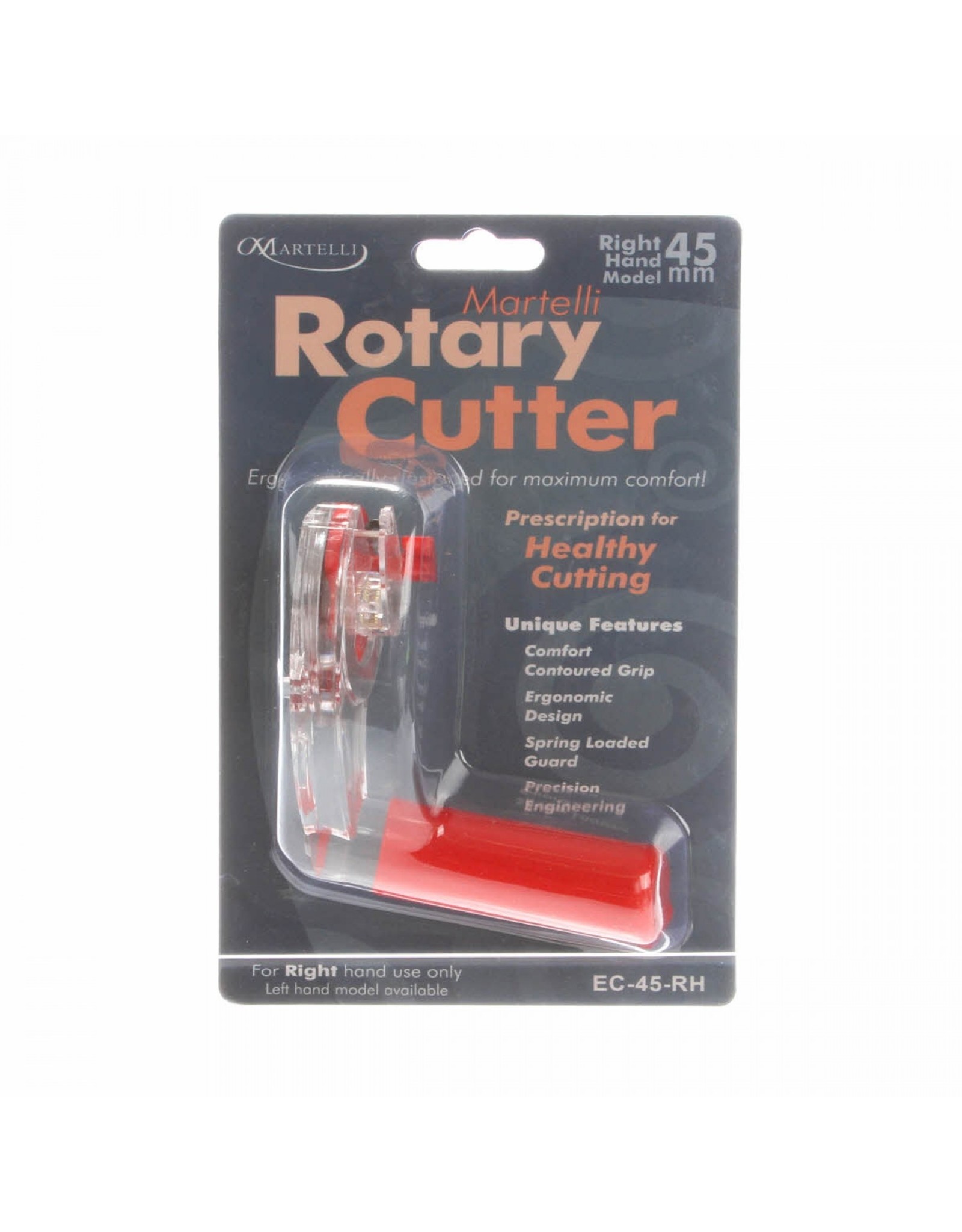 Martelli Martelli ergonomic rotary cutter 45 mm righthanded
