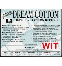 Quilters Dream Quilters Dream Cotton WIT - Request - 236 cm breed