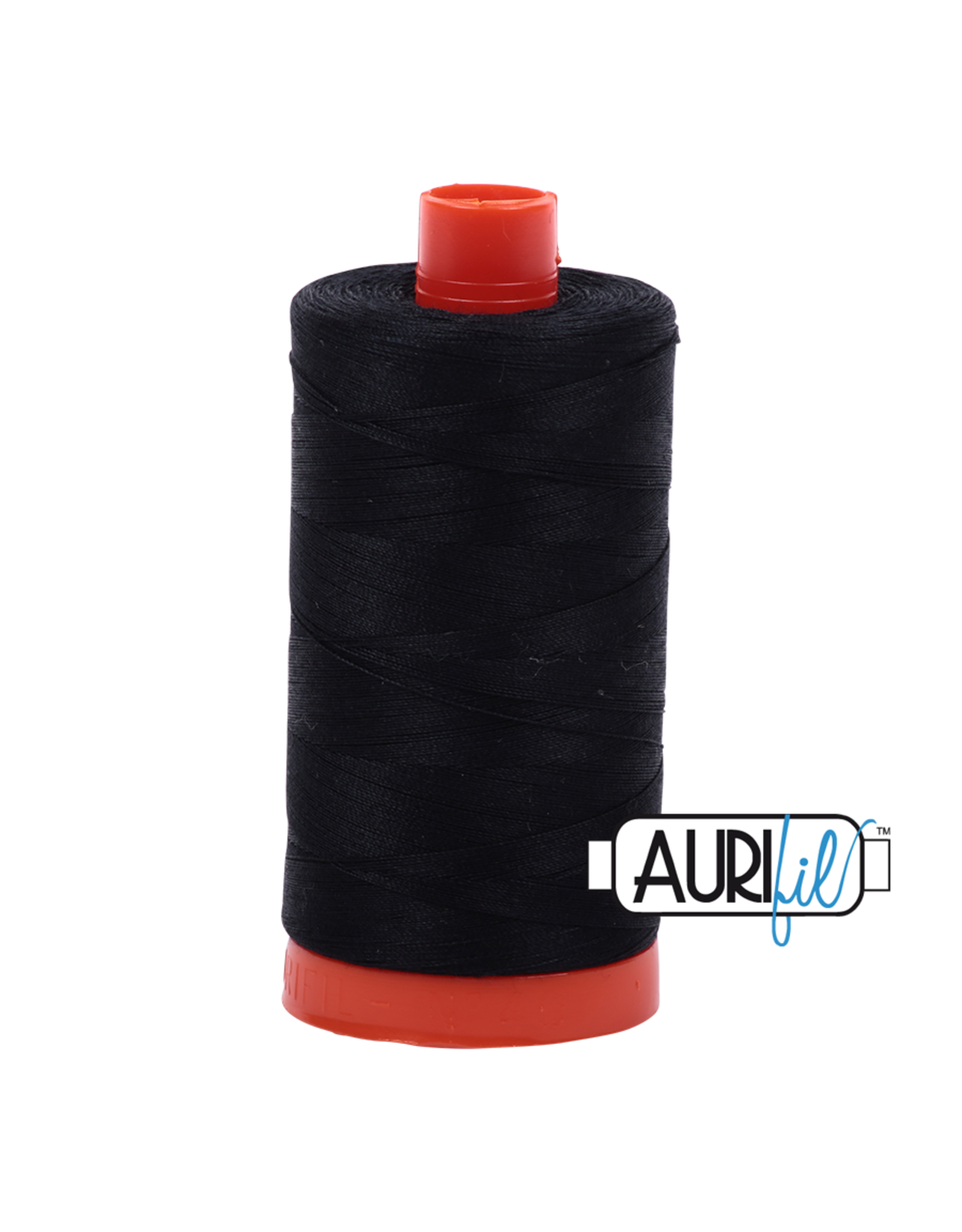 Aurifil Aurifil - Mako 50 - 1300m 2692 - Black - 100% cotton
