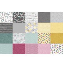 Benartex Contempo Studio Words to Quilt by - 10 x 10 Pack