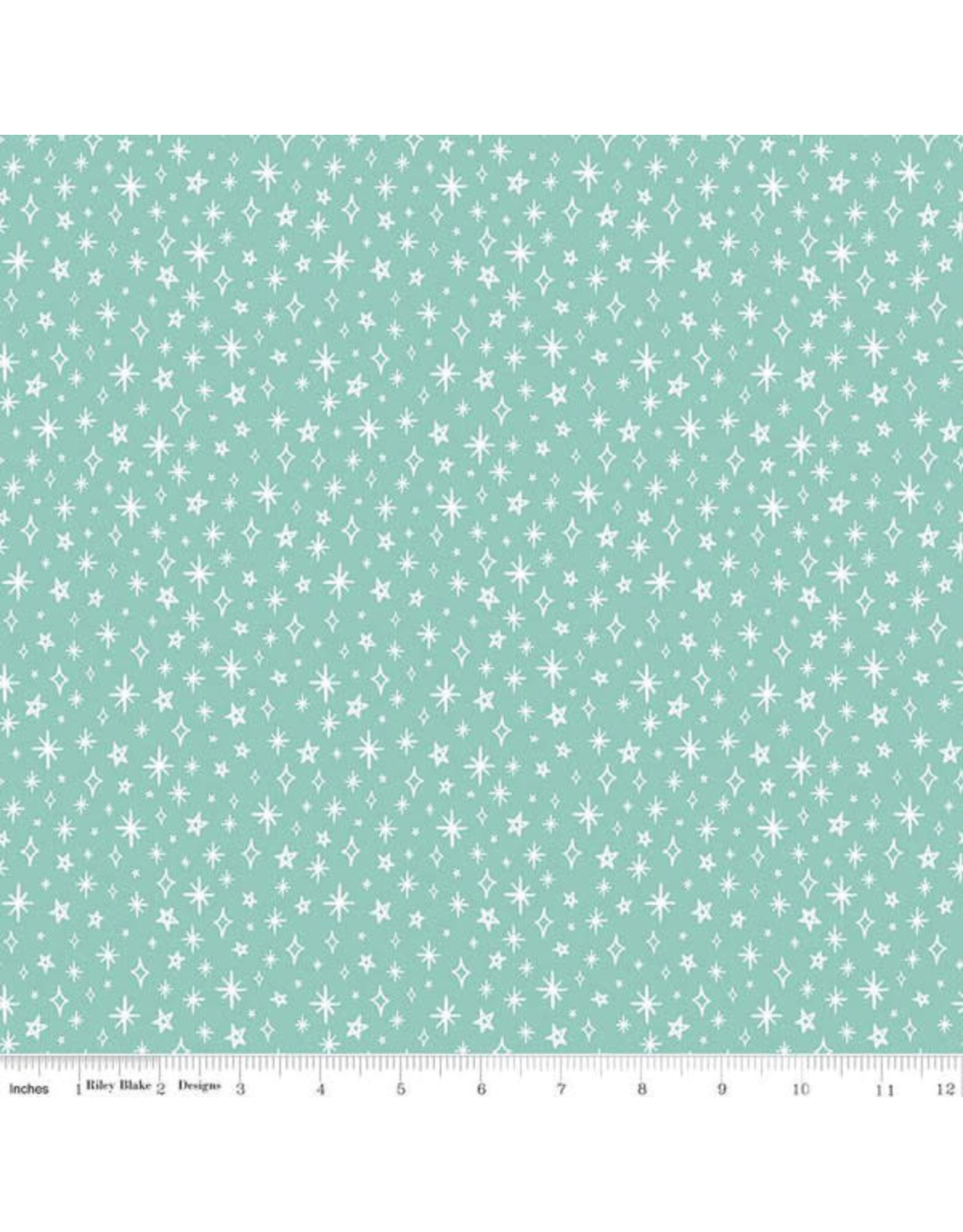 Riley Blake Designs GRL PWR - Sparkle Mint