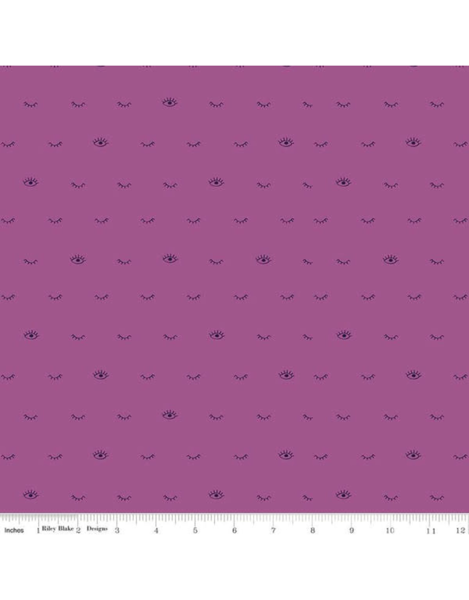 Riley Blake Designs Riley Blake Designs - GRL PWR - Eyelashes Orchid - C10656-ORCHID