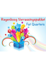 Verrassingspakket fat quarters - Regenboog