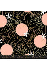 Ruby Star Society Sarah Watts - Florida - Orange Blossoms Black - RS202515M