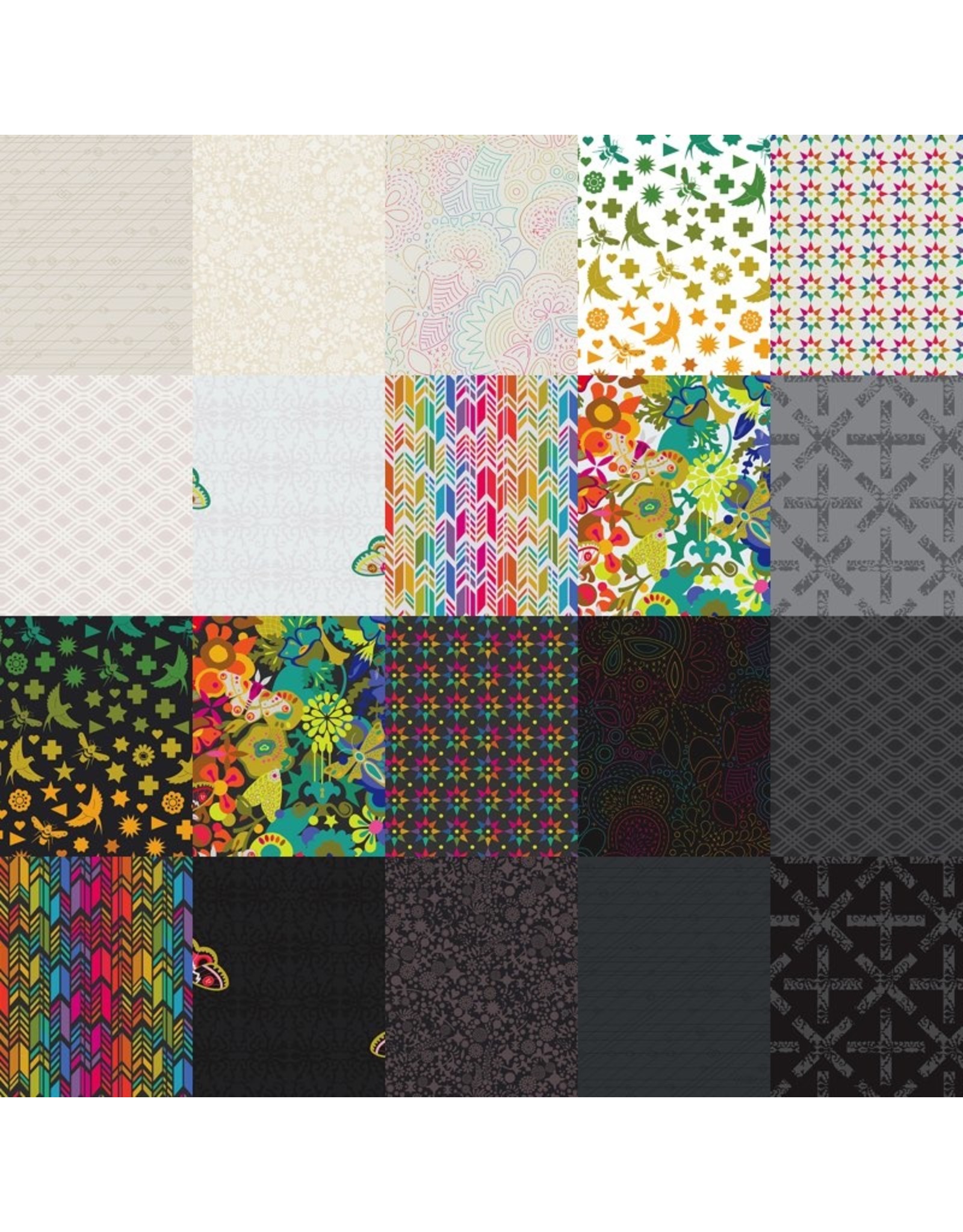 Andover Art Theory - Fat Quarter Bundle - Complete