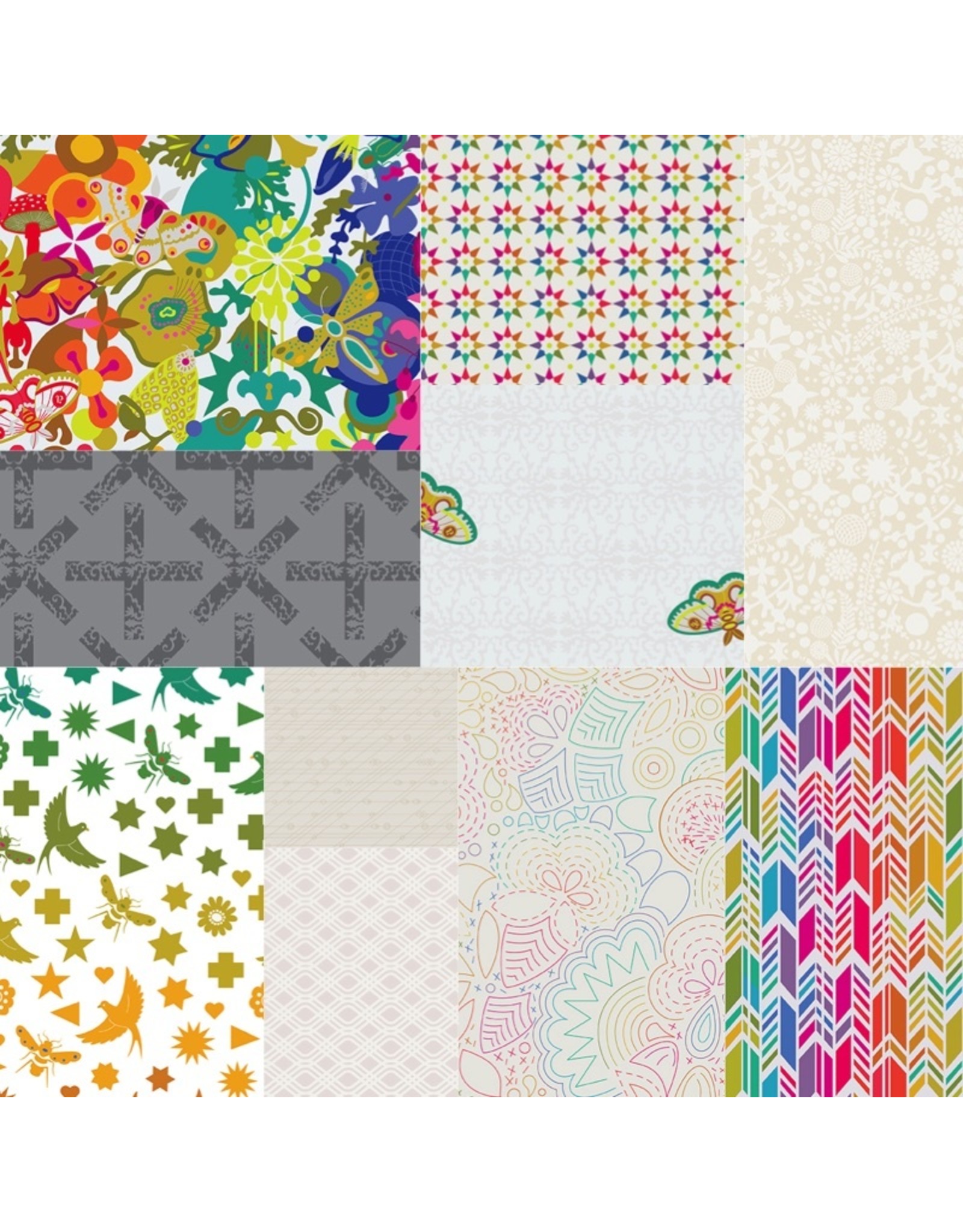 Andover Art Theory - Fat Quarter bundle - Day