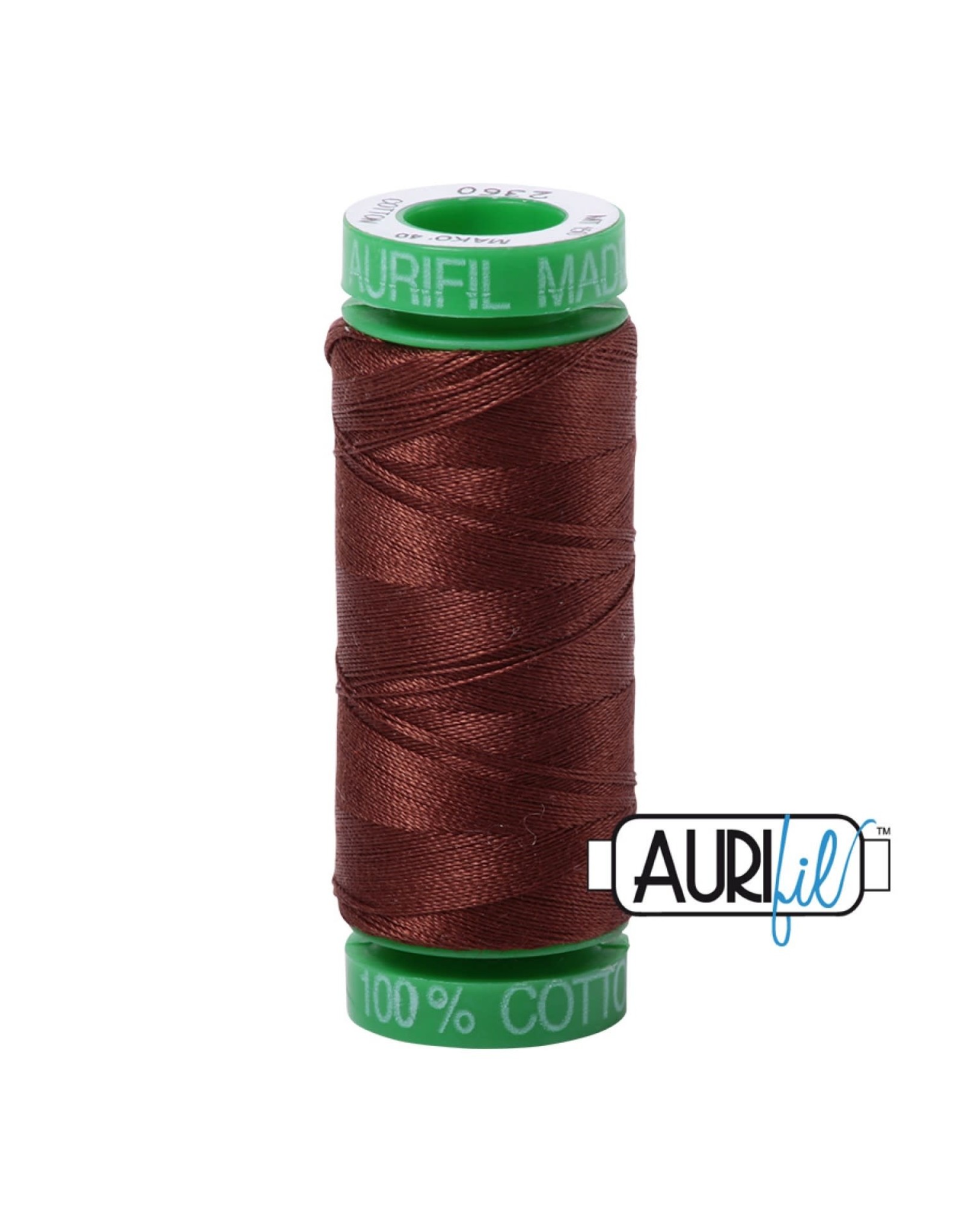 Aurifil Mako 40 - 150 m 2360 - Chocolate