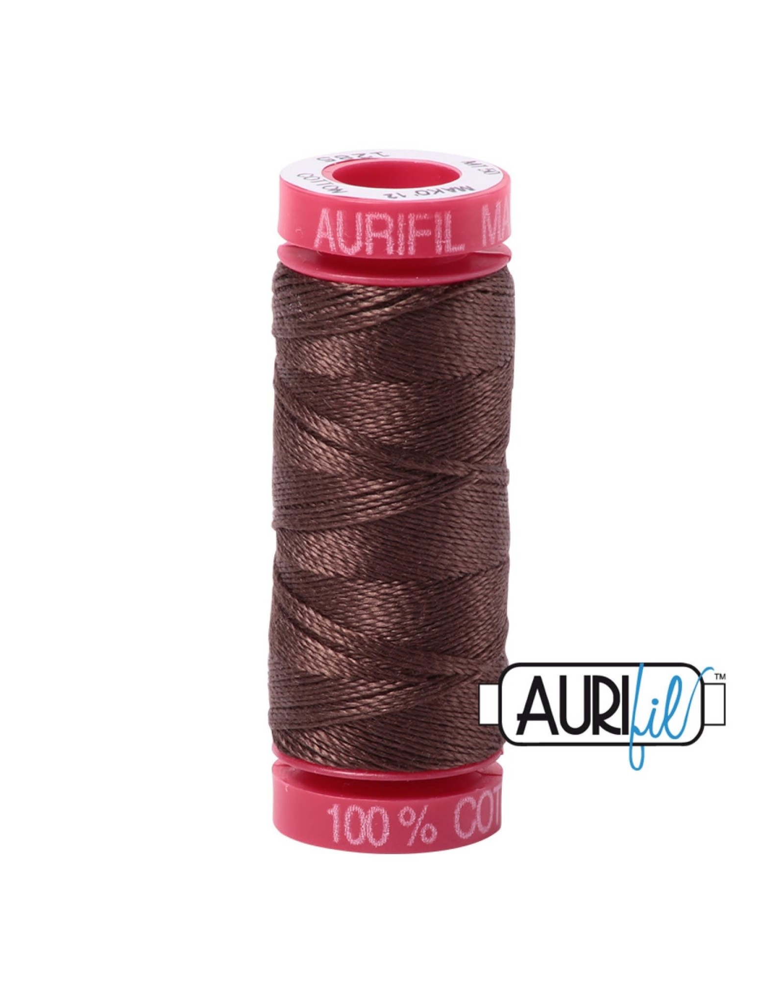 Aurifil Mako 12 - 50 m 1285 - Medium Bark