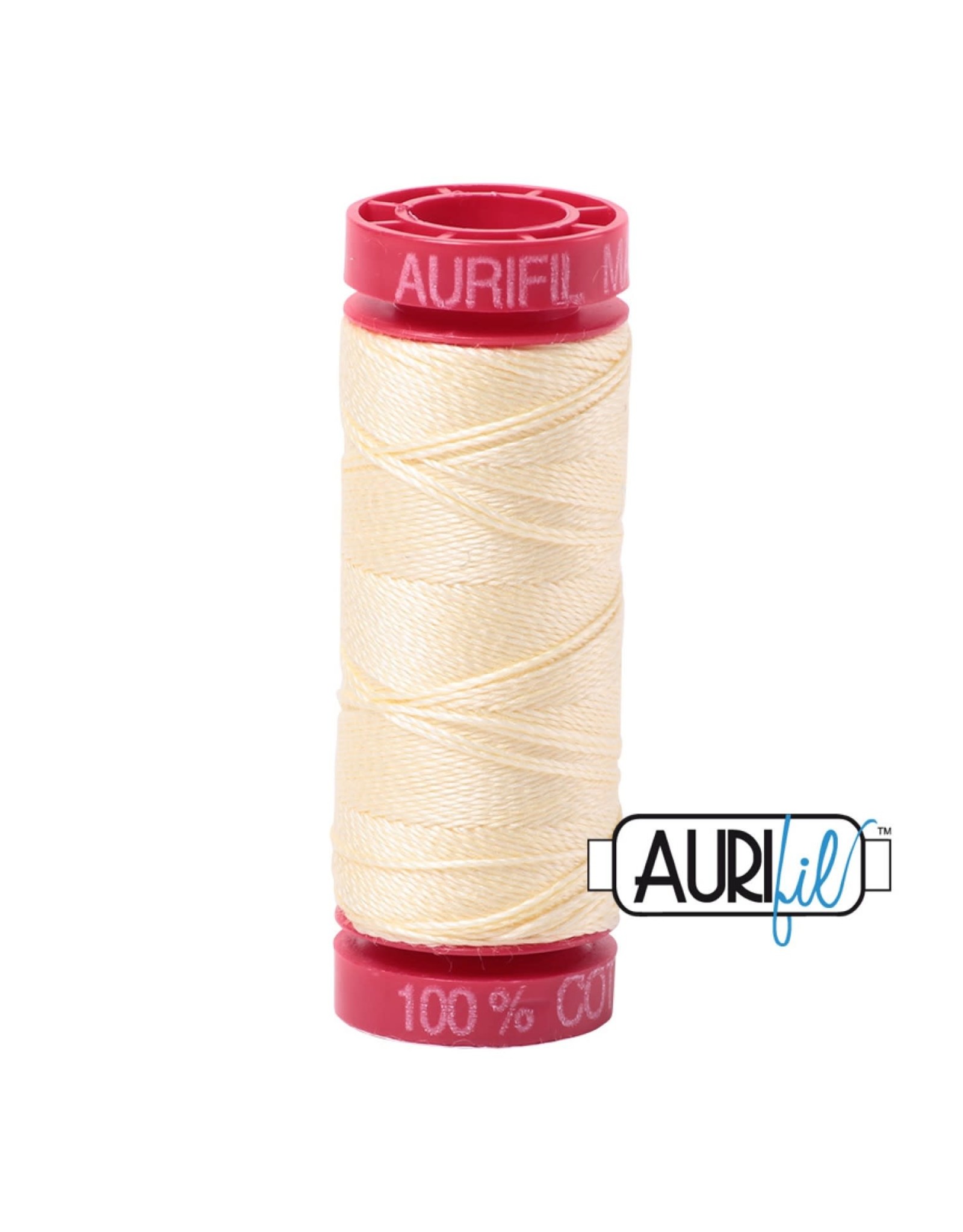 Aurifil Mako 12 - 50 m 2110 - Light Lemon