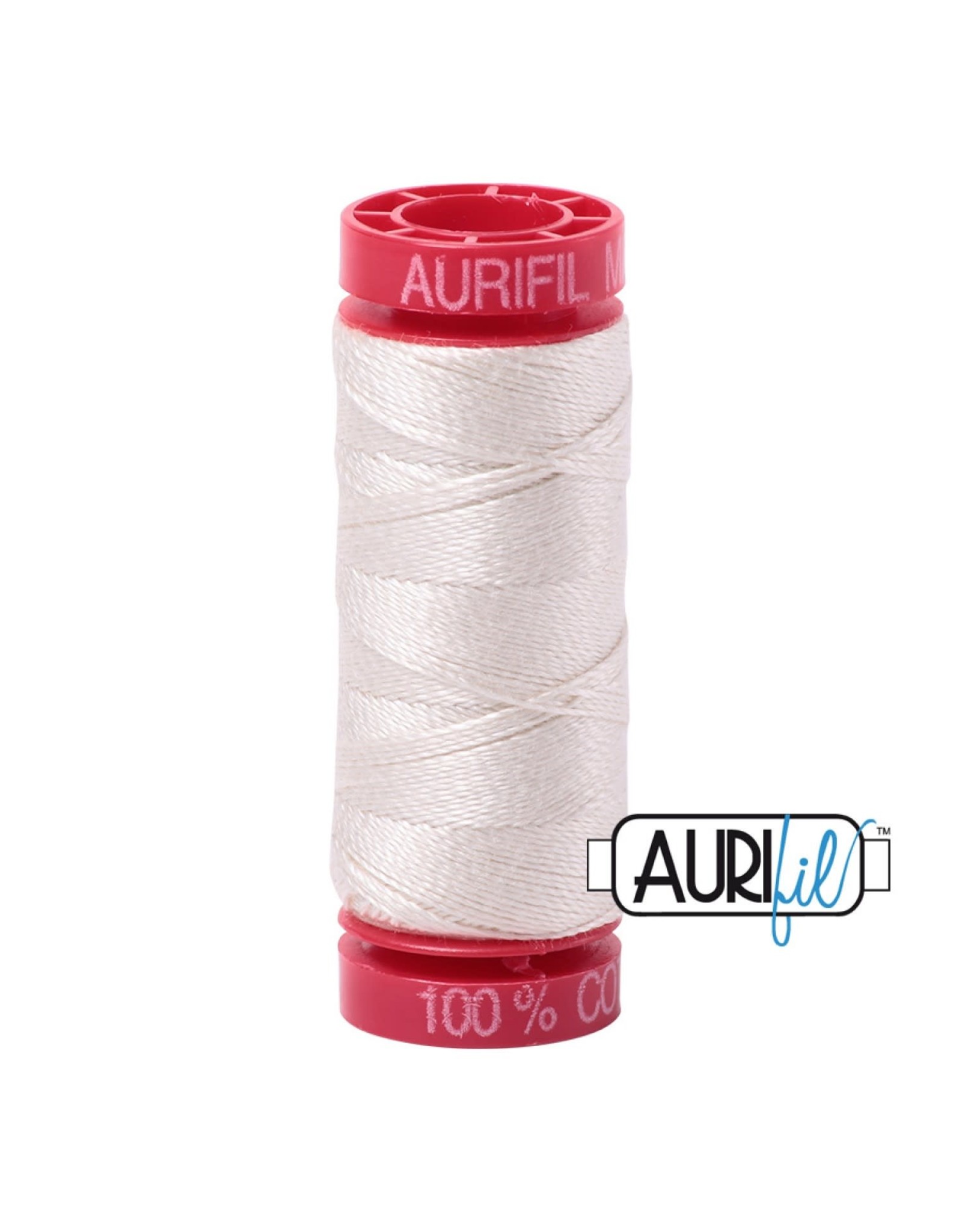 Aurifil Mako 12 - 50 m 2309 - Silver White