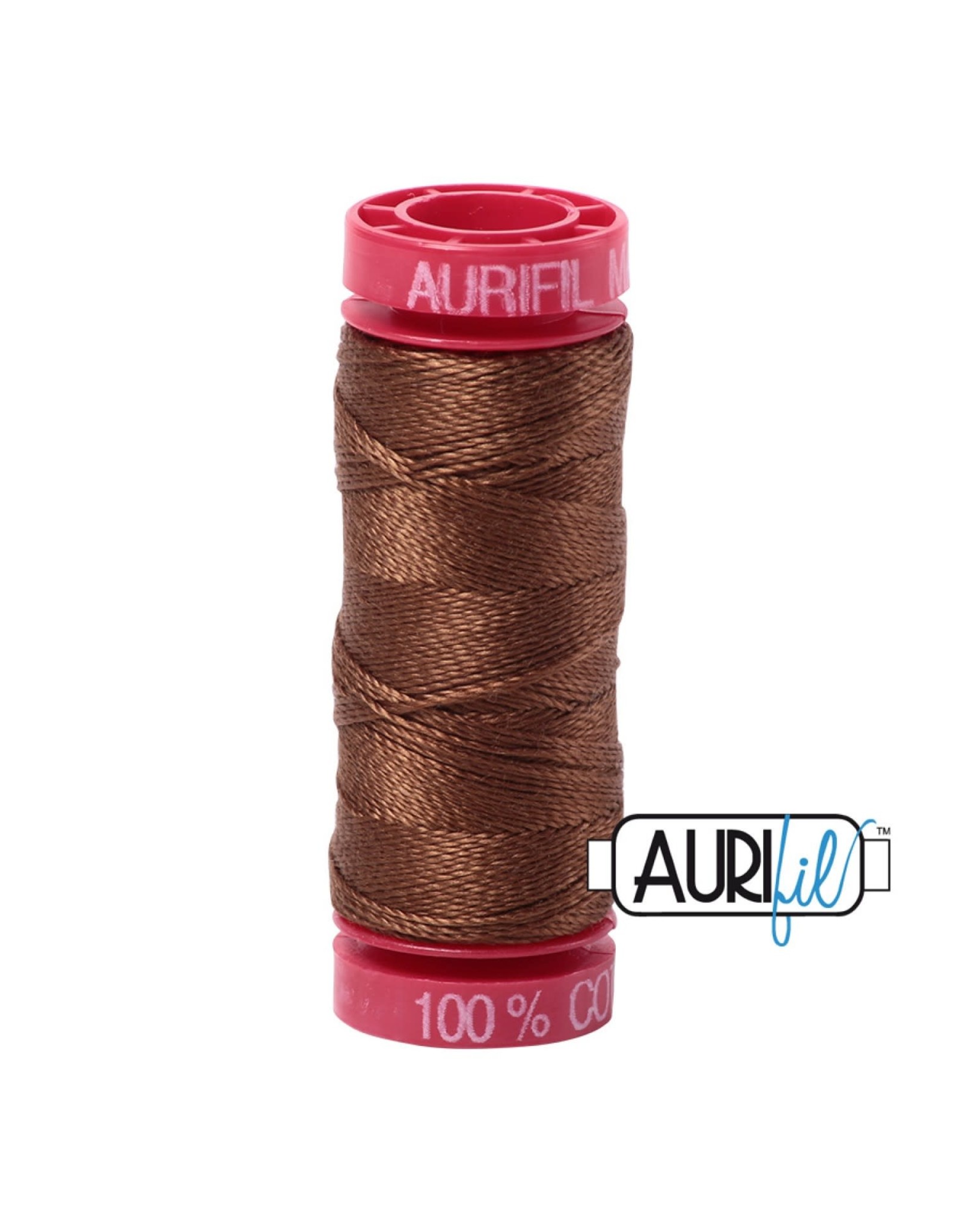 Aurifil Mako 12 - 50 m 2372 - Dark Antique Gold