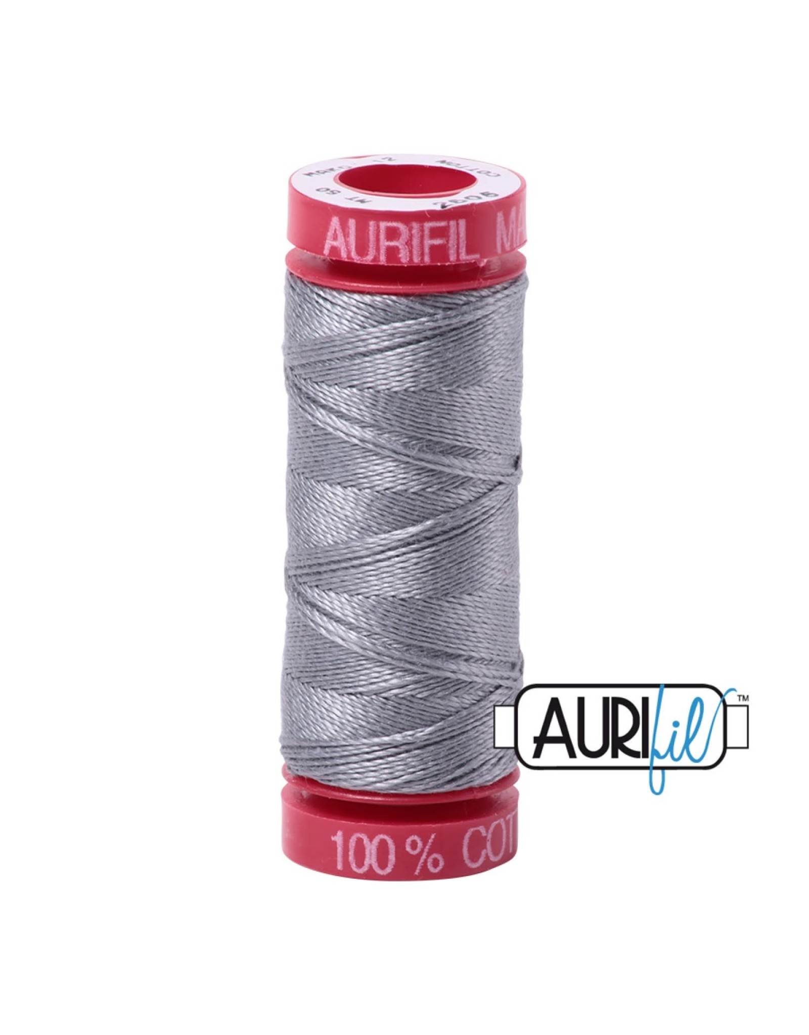 Aurifil Mako 12 - 50 m 2605 - Grey