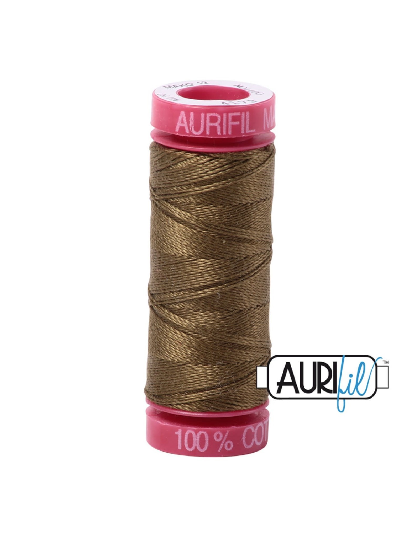 Aurifil Mako 12 - 50 m 4173 - Dark Olive