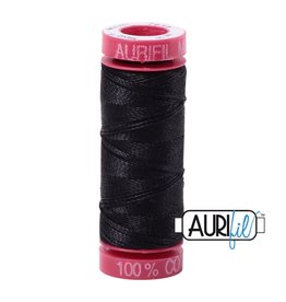 Aurifil Mako 12 - 50 m 4241 - Very Dark Grey