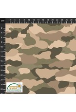 Stof Fabrics Camo - Khaki