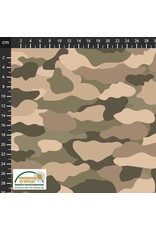 Stof Fabrics Stof Fabrics - Camo - Khaki - 4501-774