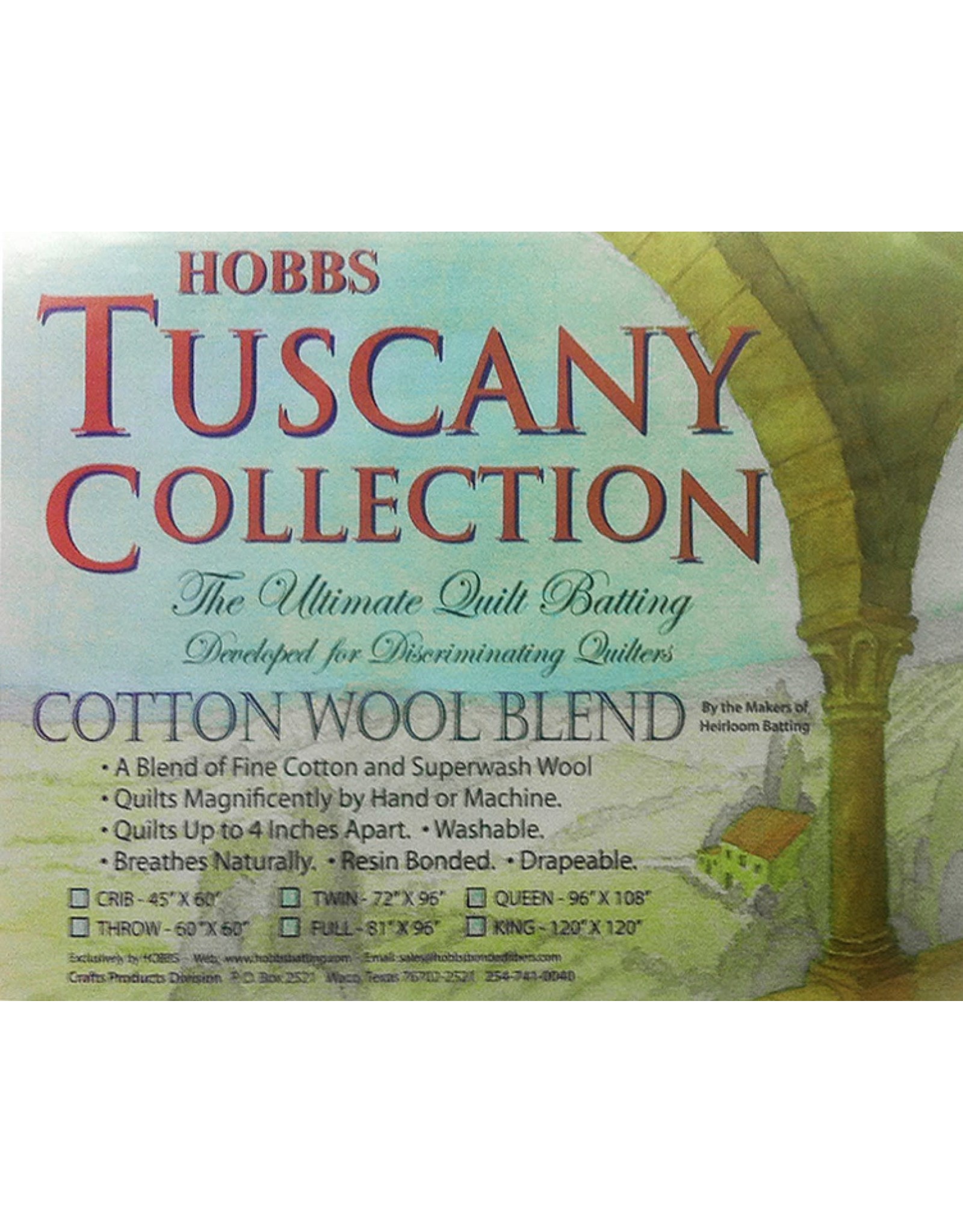 Hobbs Hobbs - Tuscany - Cotton / Wool - 243 cm breed