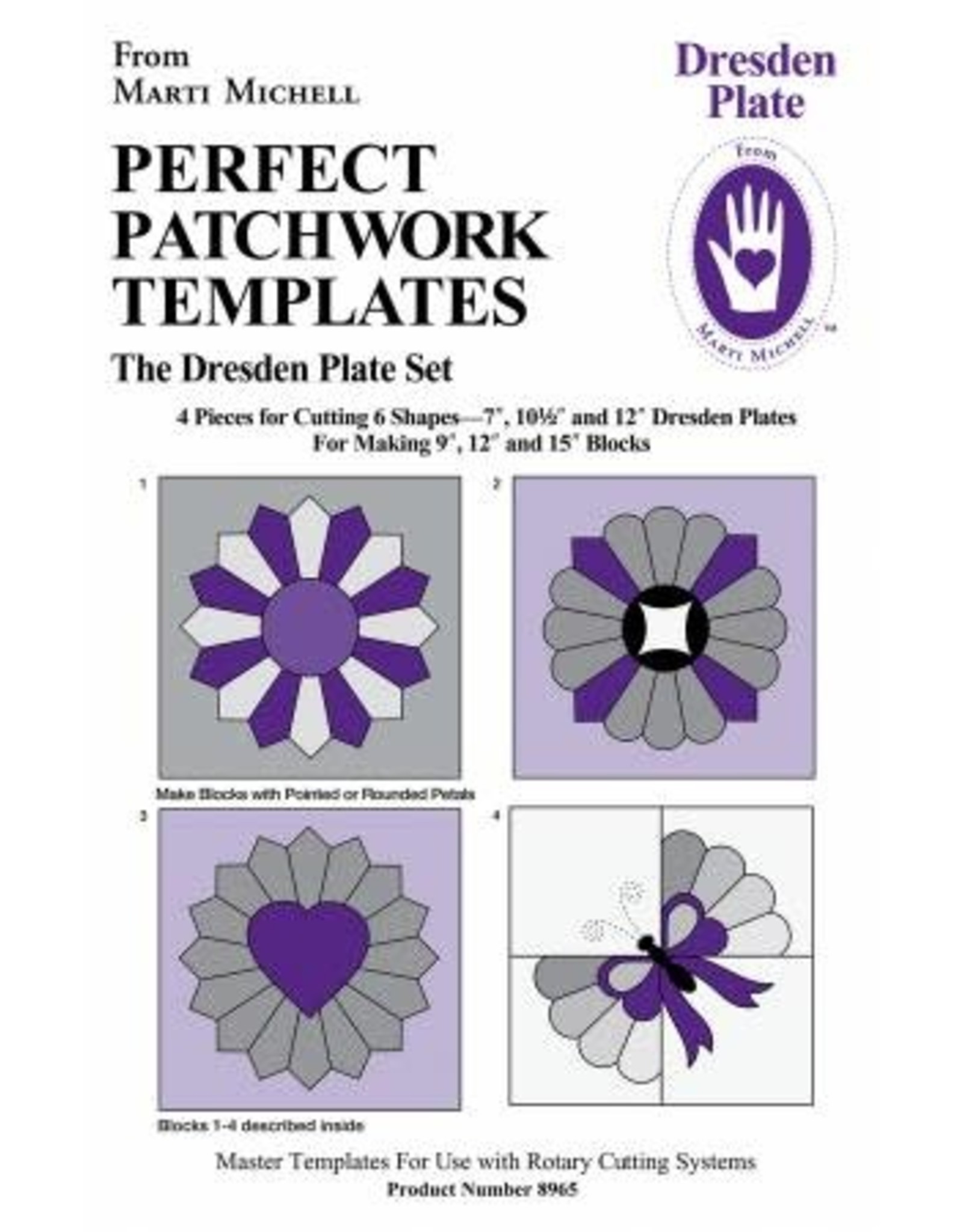 Marti Michell Marti Michell - Dresden Plate Template Set - 8965