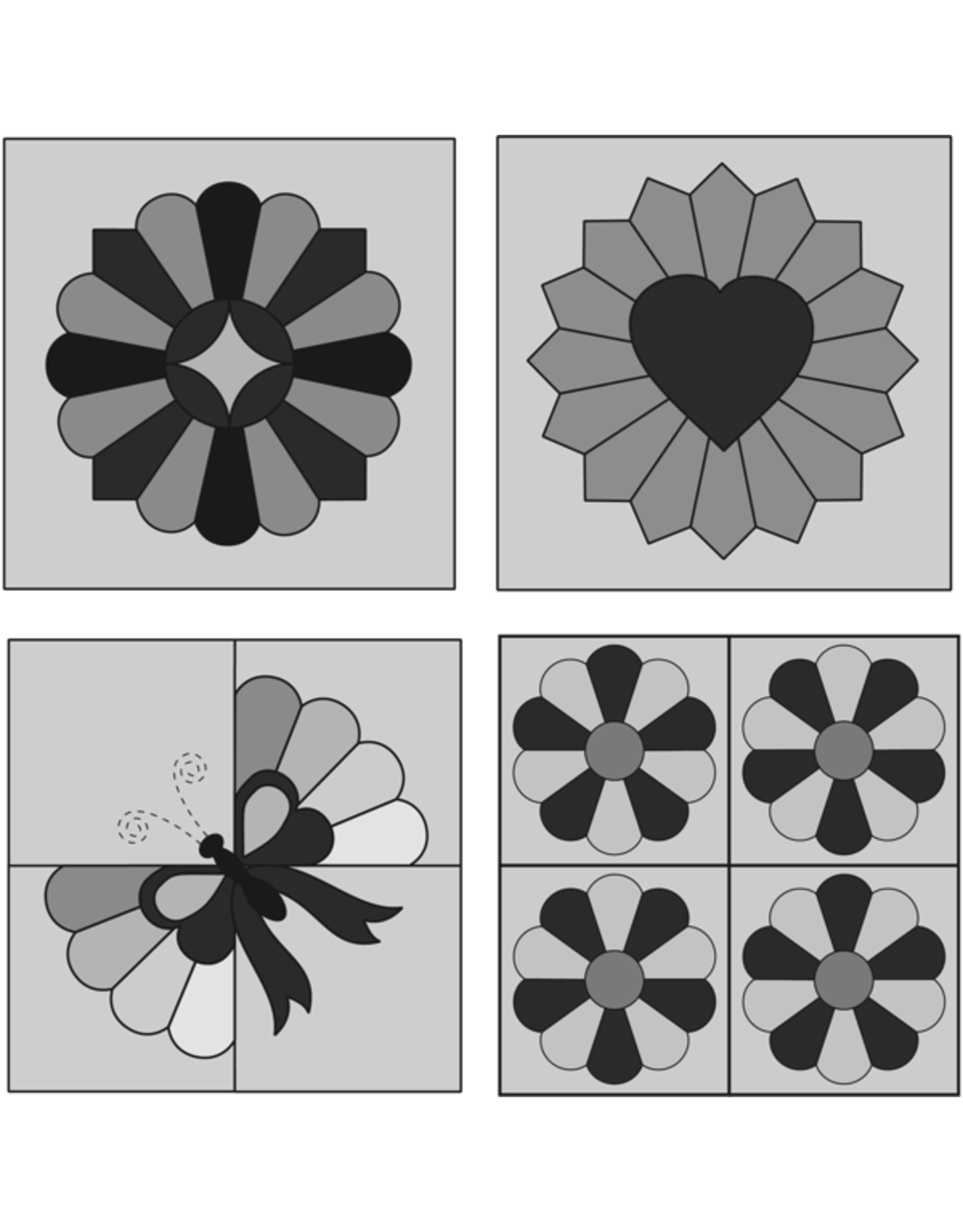 Marti Michell Marti Michell - Dresden Plate Template Set - 8965