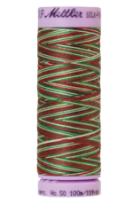 Mettler Silk Finish Cotton Multi 50 - 100 meter 9825 - Seasons Greetings